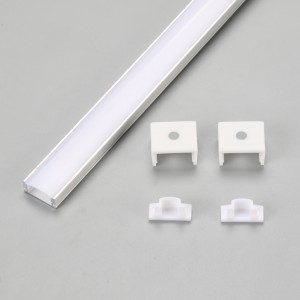 LED-jäykkä nauha SMD5050 SMD5630 alumiiniprofiili PC-kannen profiili LED-nauhavaippa LED-valonvalolle