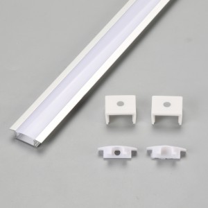 8 mm: n 10 mm: n 12 mm: n LED-alumiinipuristusprofiili LED-valopalkille