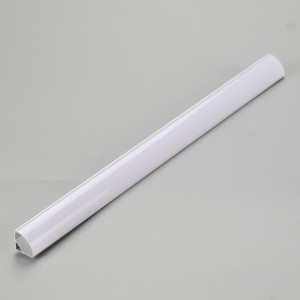 6063-sarjan alumiiniprofiili LED V -muotoinen LED-profiili LED-nauhojen epäsuoraan valaistukseen