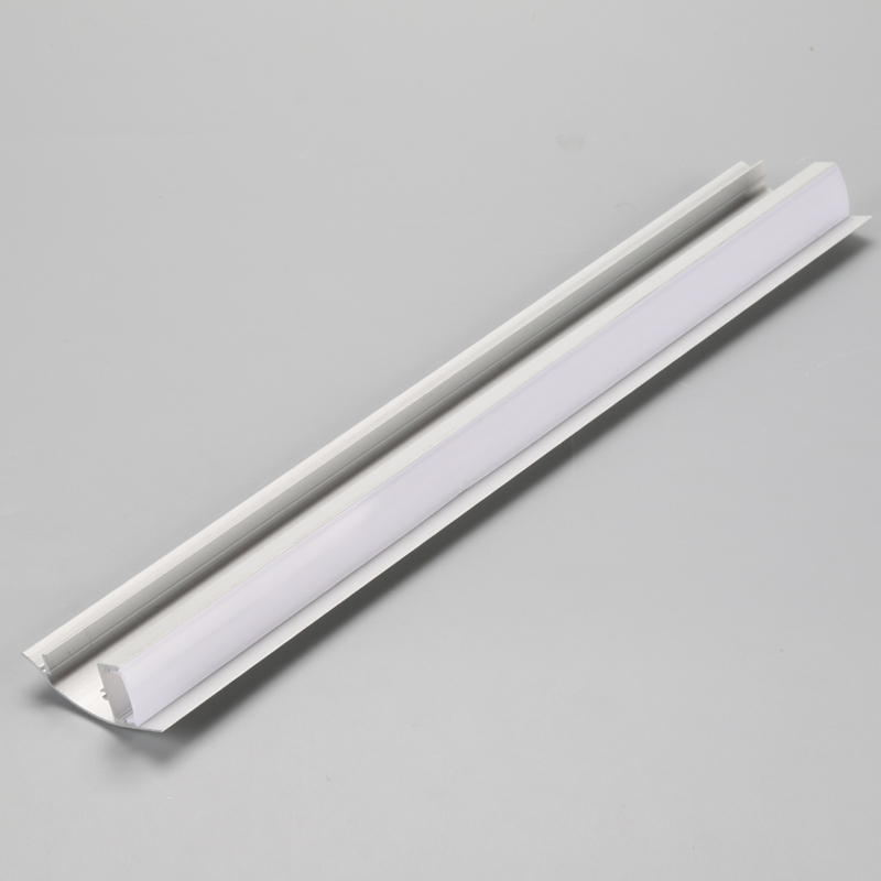 Corner PC-kansi alumiiniprofiili LED-nauha joustavalle LED-valokaistaleille