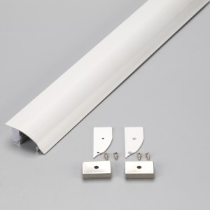 Seinä-LED-alumiiniprofiili seinäpesurin valaistukseen / jalkavaloon / portaiden valaistukseen